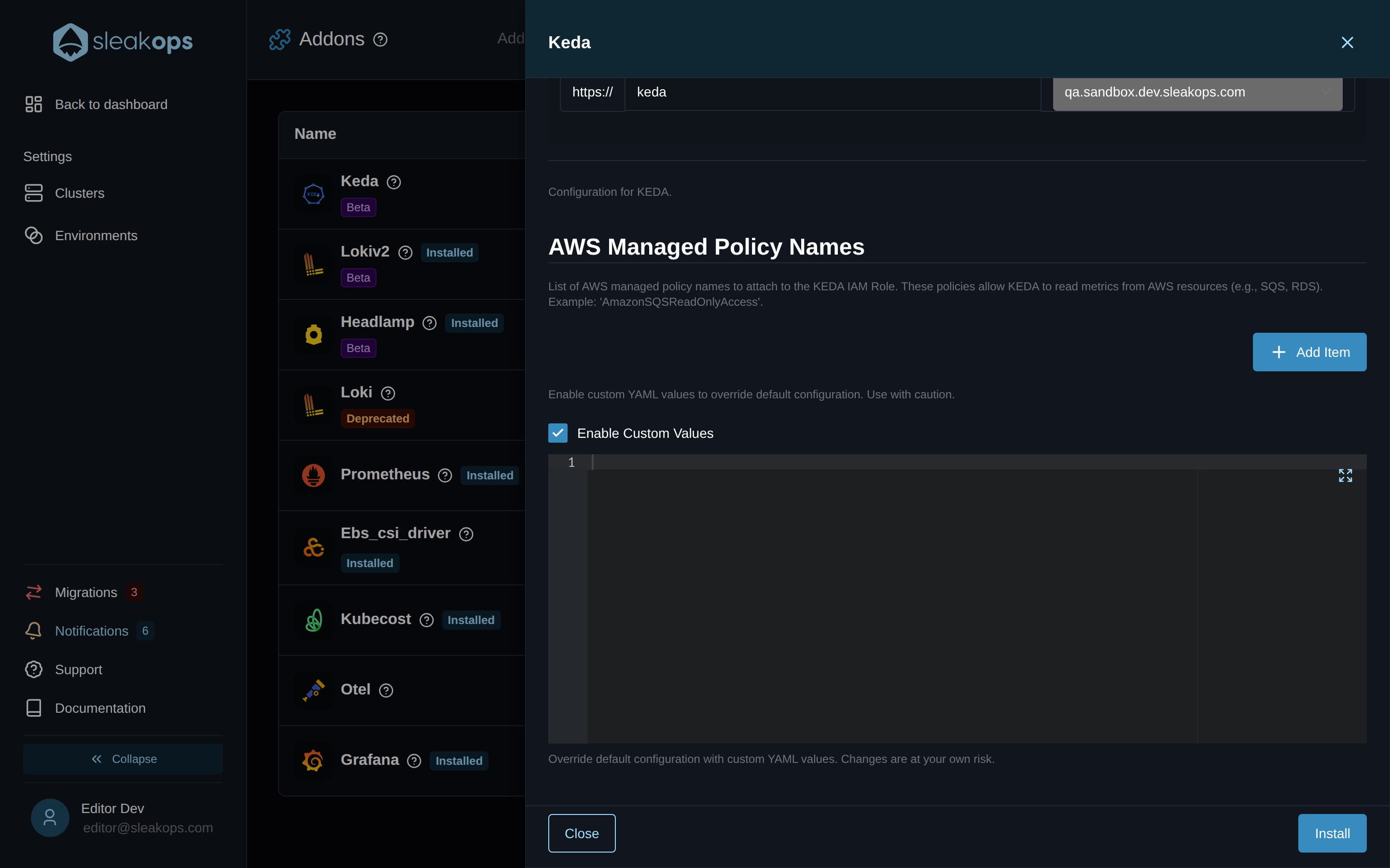 keda-install-form-customvalues