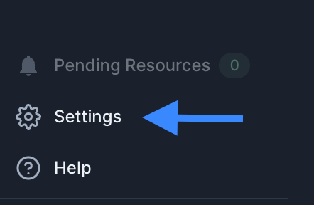 Settings Menu