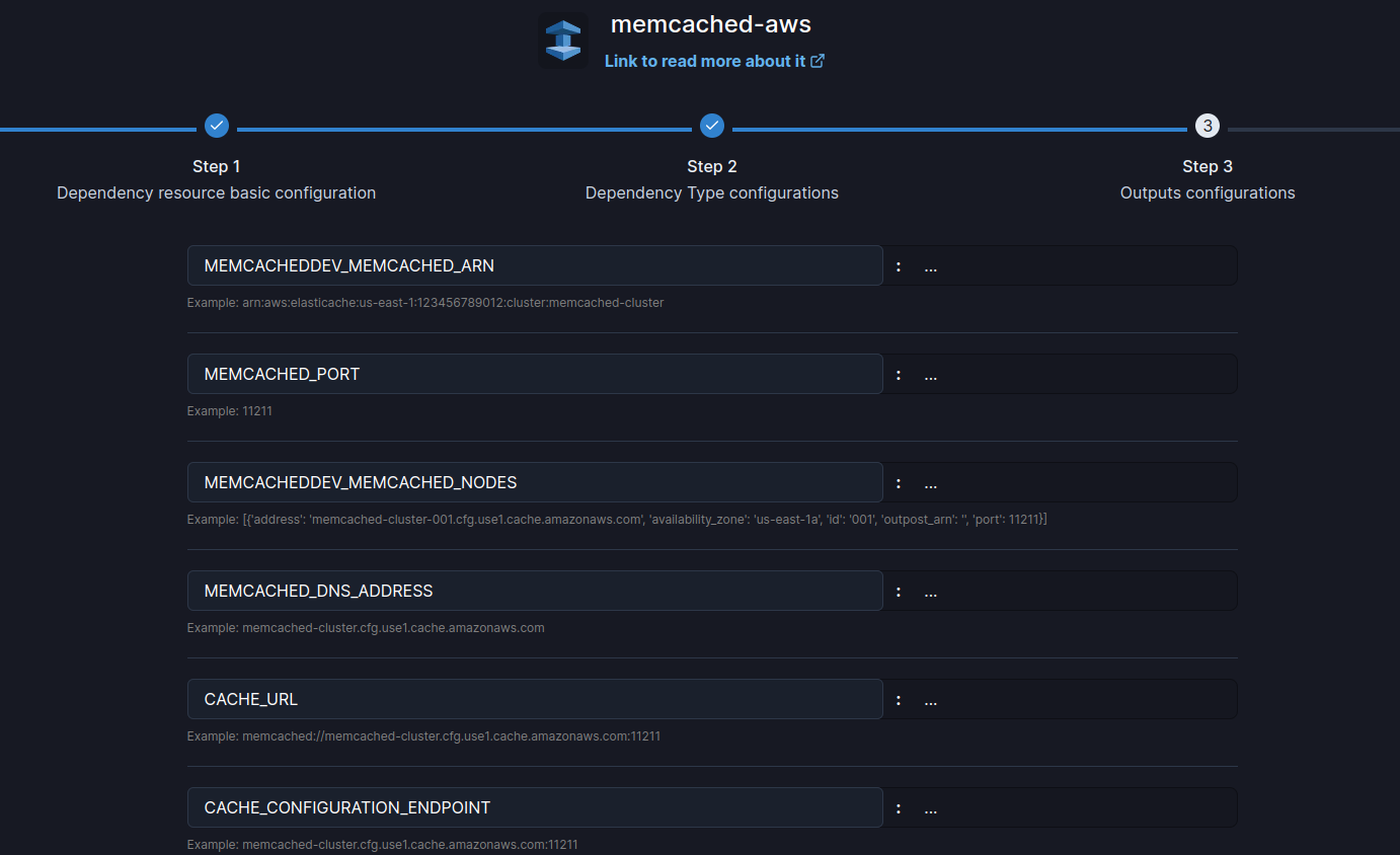 memcached-create-outputs