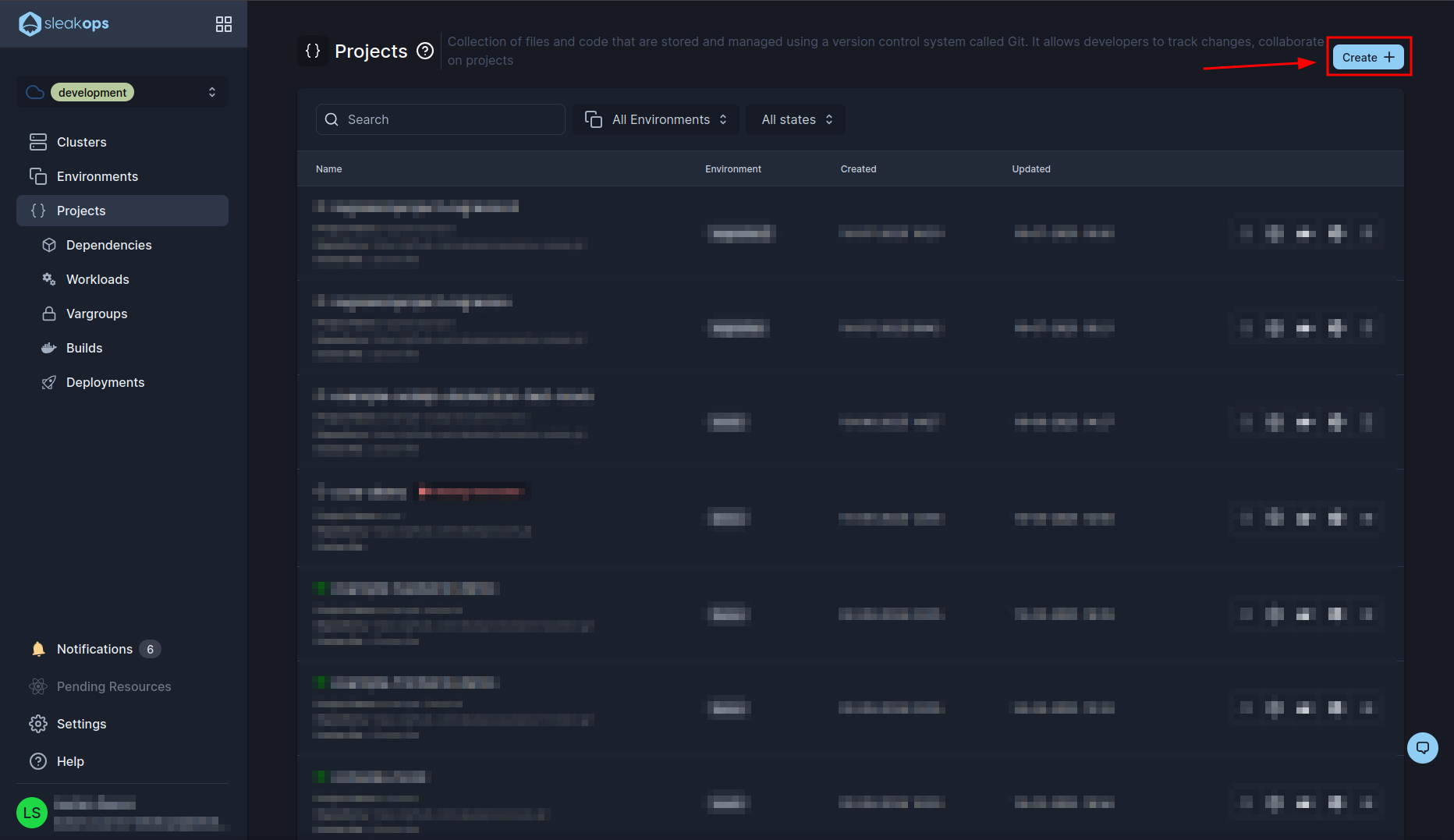 click-create-project-reference