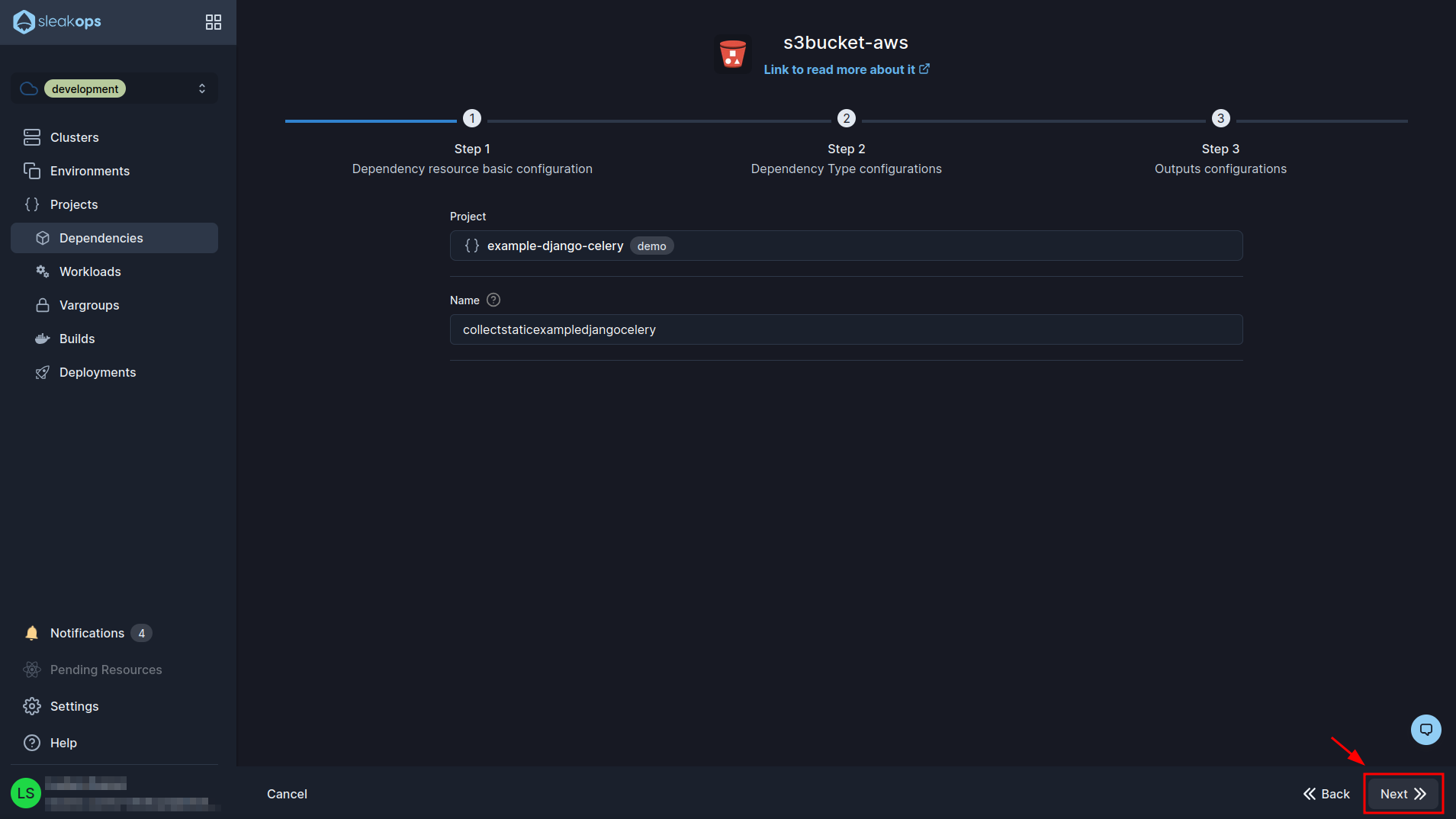 create-s3-dependencies-reference