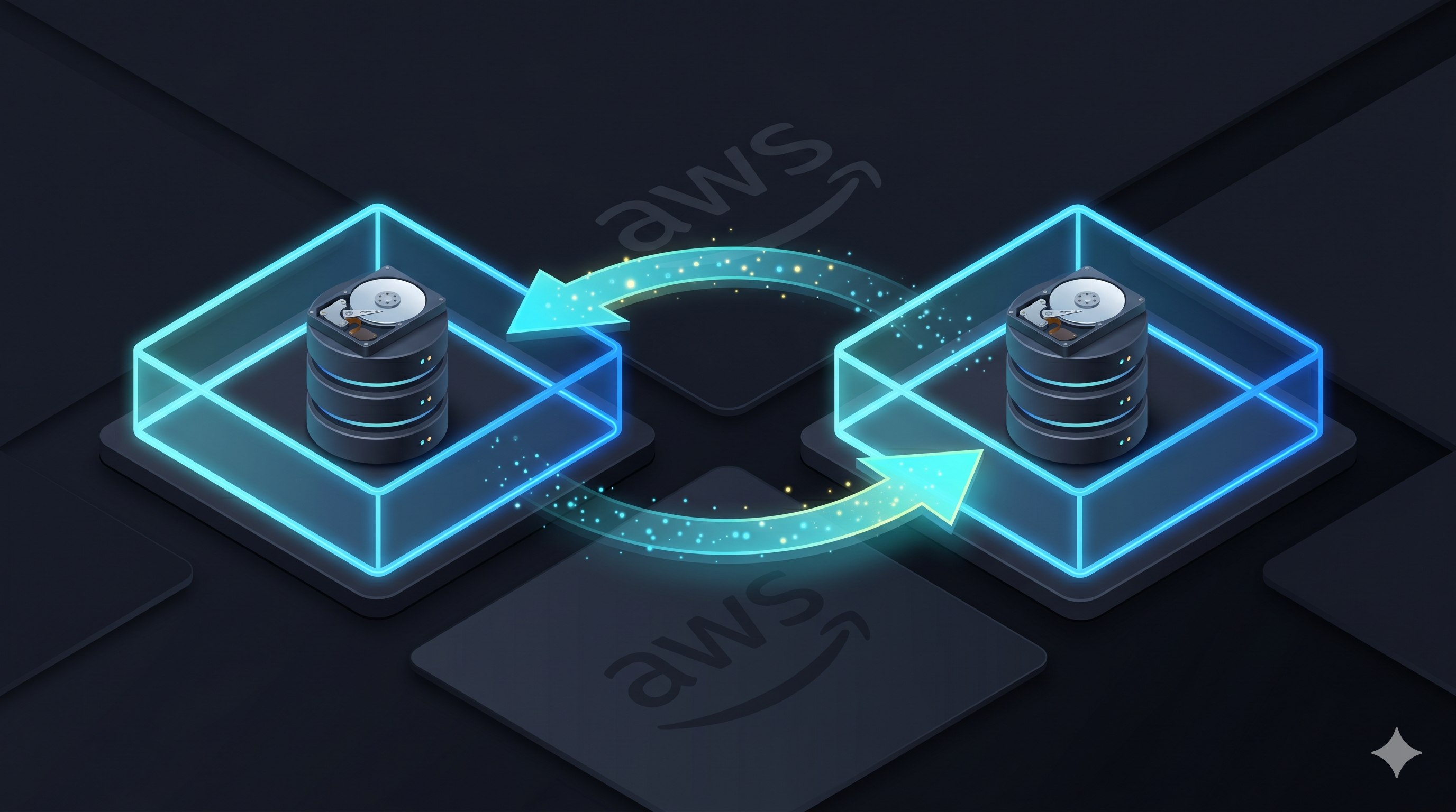 Migrate EBS Volumes to a New AWS Account